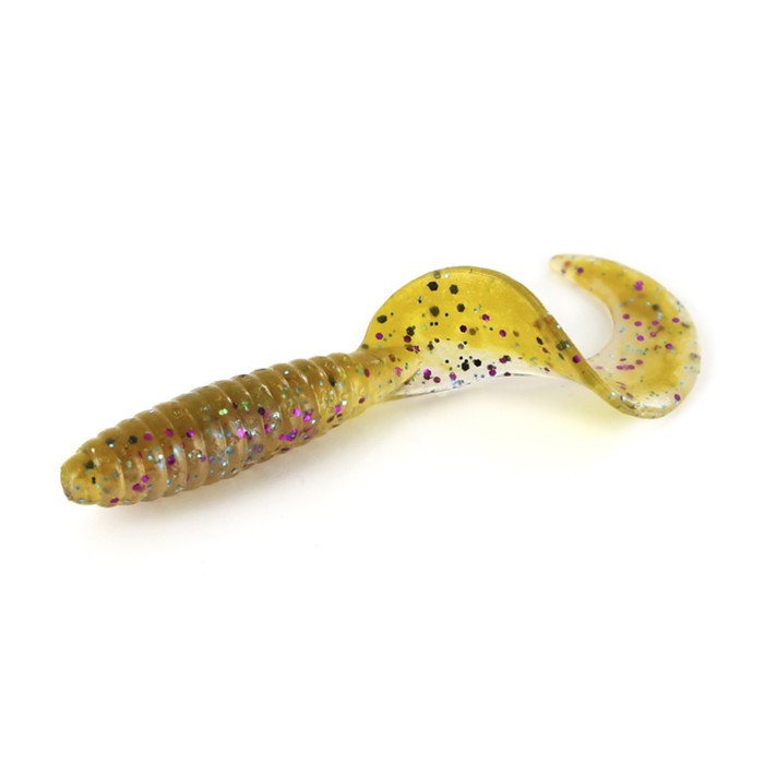 фото Приманка yoshi onyx tickle tail, 65 мм, съедобная, силиконовая, цвет k058, 4 шт., набор