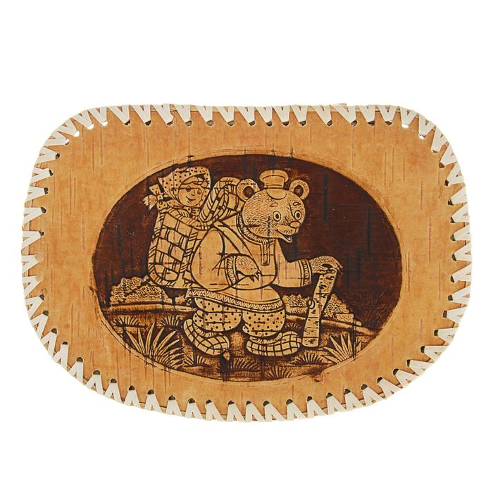 Батонница «Маша и медведь», 13х23х20 см