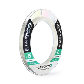 

Поводковый материал Yoshi Onyx Fluorocarbon Leader Material, 30 м, 0.65 мм, тест 21 кг