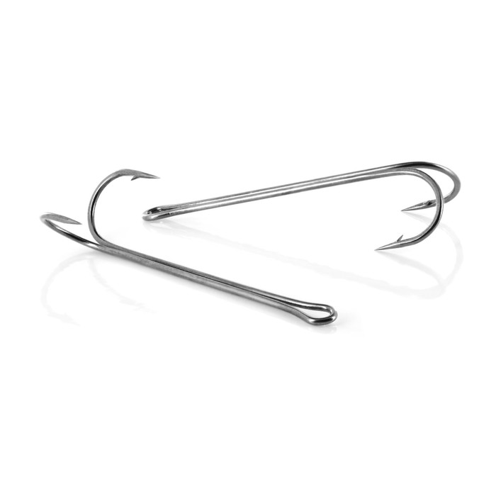 фото Двойники yoshi onyx double hook ultra long, 40 мм, размер №2, 10 шт., набор