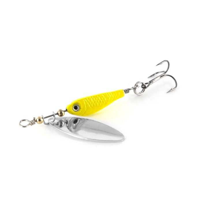 фото Блесна hacker spinner minnow long, 5 г, цвет 009