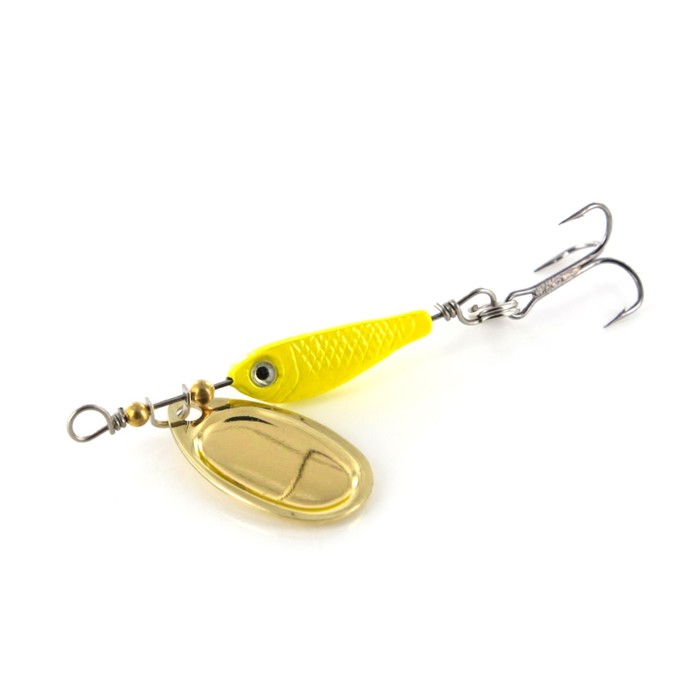 Блесна HACKER SPINNER MINNOW Round, 3 г, цвет 005