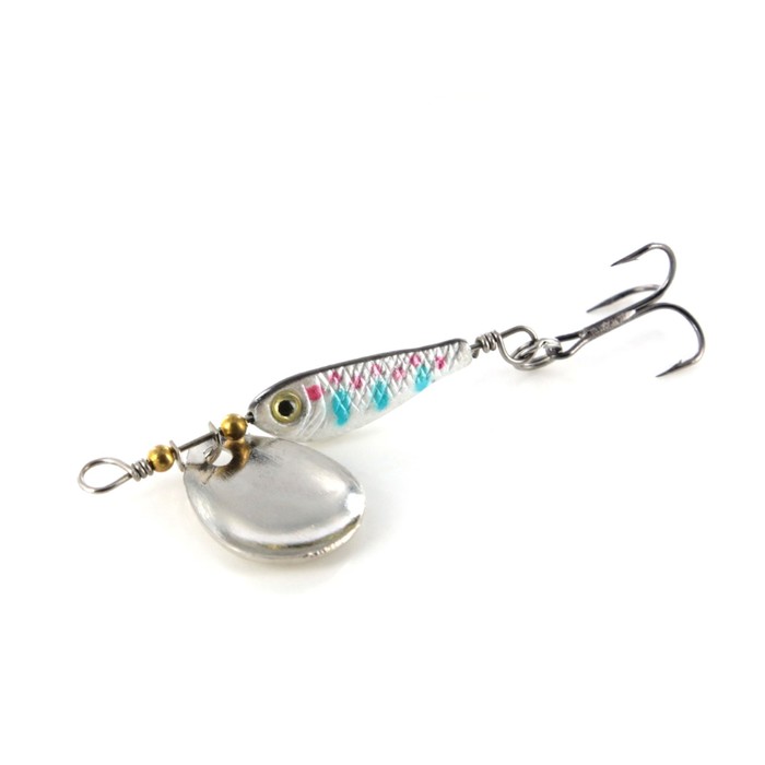 Блесна HACKER SPINNER MINNOW Round, 3 г, цвет 010