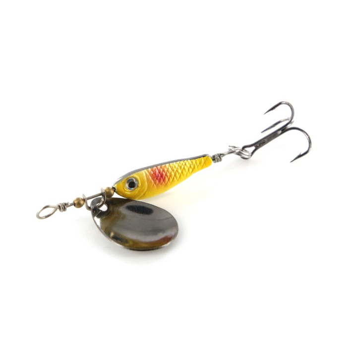 фото Блесна hacker spinner minnow round, 3 г, цвет 011