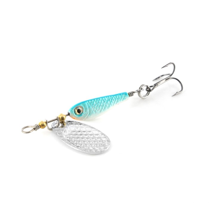 Блесна HACKER SPINNER MINNOW Round, 4 г, цвет 002