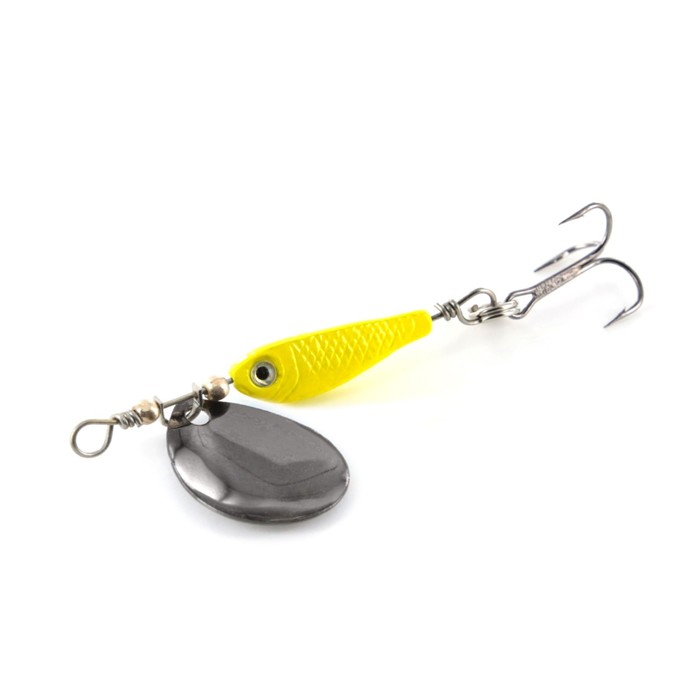 фото Блесна hacker spinner minnow round, 4 г, цвет 005