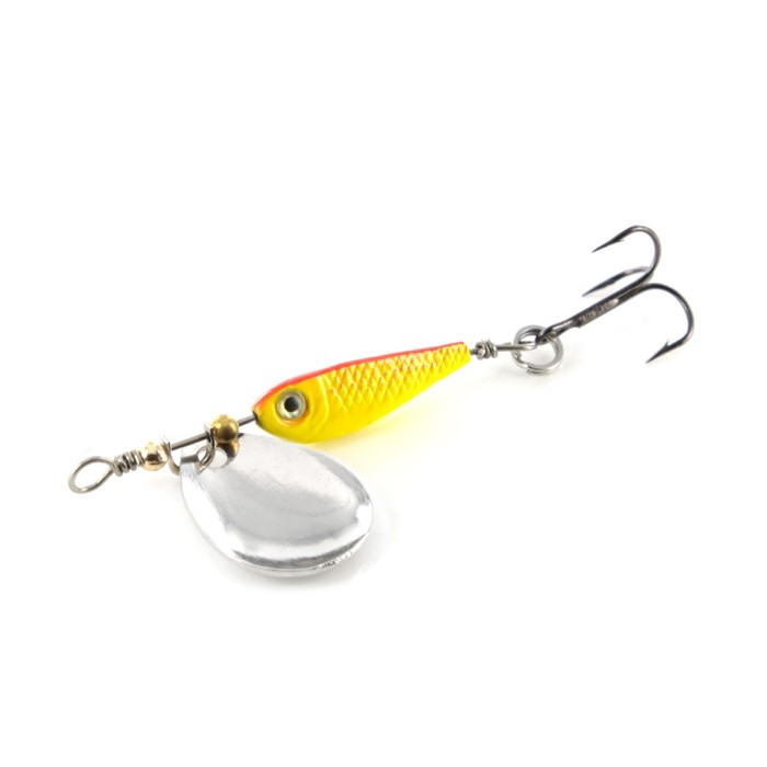 фото Блесна hacker spinner minnow round, 4 г, цвет 008