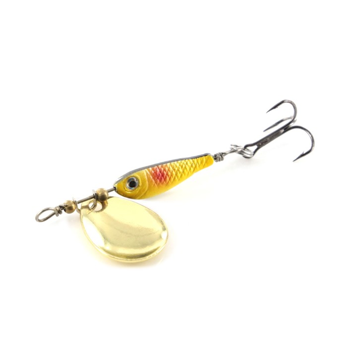 Блесна HACKER SPINNER MINNOW Round, 4 г, цвет 011