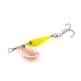 

Блесна HACKER SPINNER MINNOW Round, 6 г, цвет 006