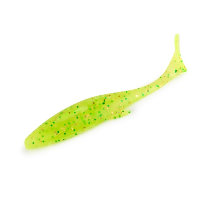 Виброхвост HACKER FINTAIL, 101 мм, цвет Green Chili, 4 шт., набор