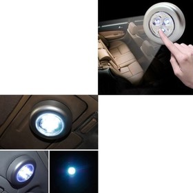 

УЦЕНКА Светильник светодиодный в автомобиль, 3 LED, серебро