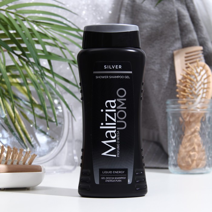 Шампунь и гель для душа 2в1 SILVER, 250 мл