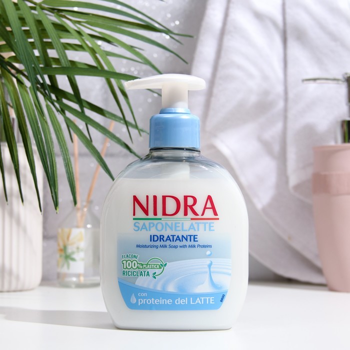 Мыло жидкое NIDRA с молочными протеинами, 300 мл