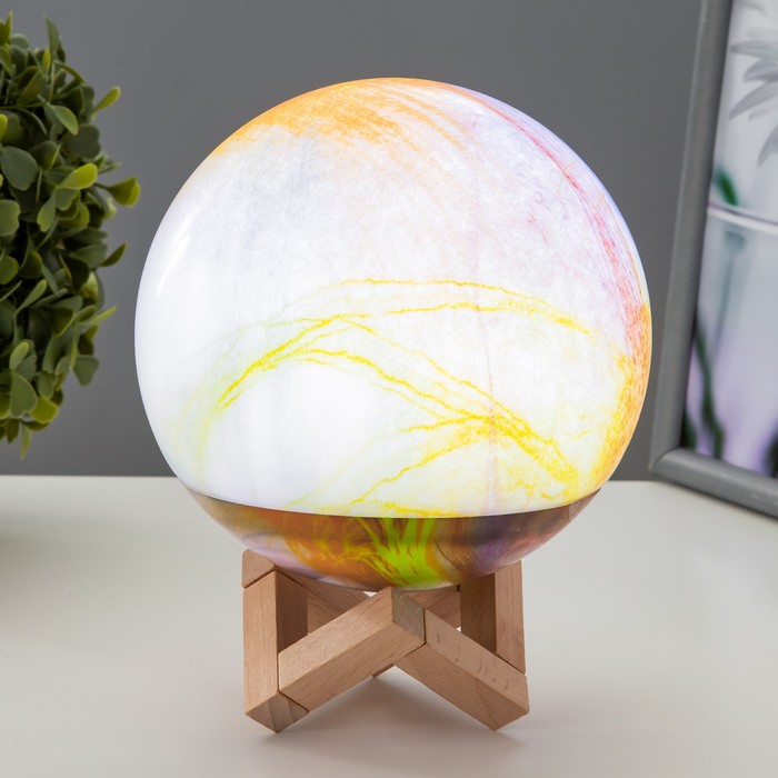 Ночник "Планета" LED 3Вт  USB RGB 18х18х20 см 9225713