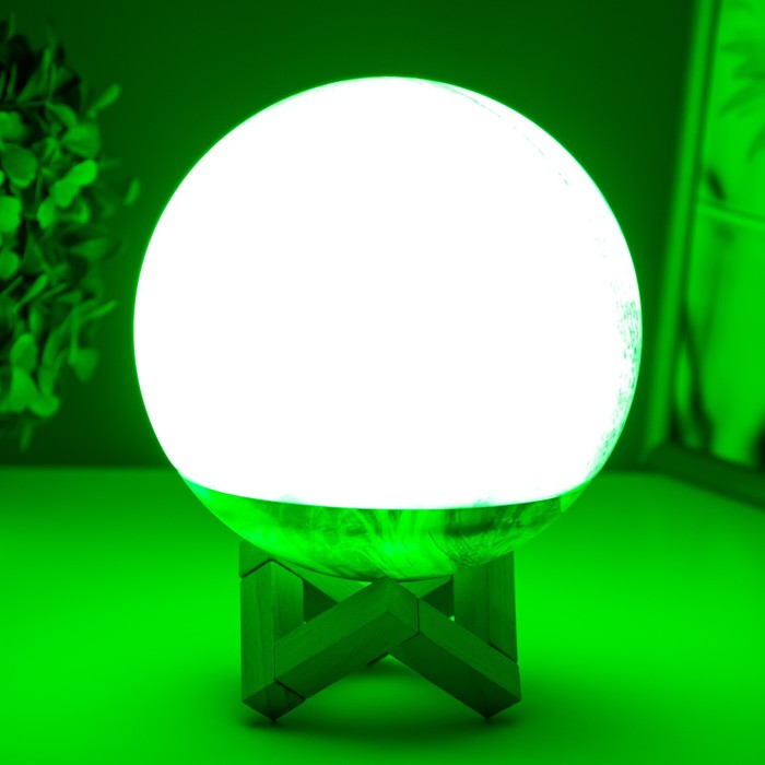 Ночник "Планета" LED 3Вт  USB RGB 18х18х20 см 9225713