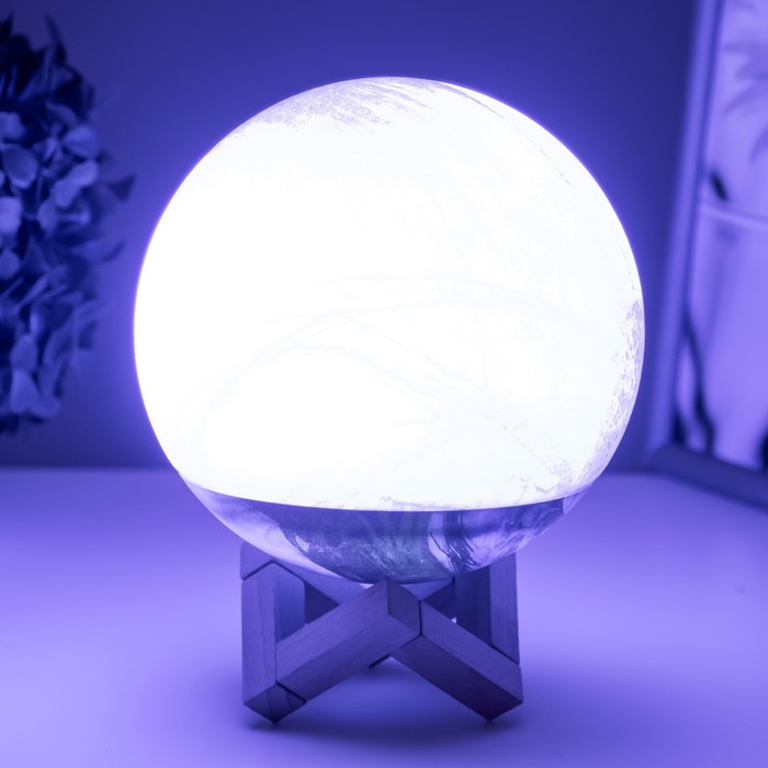 Ночник "Планета" LED 3Вт  USB RGB 18х18х20 см 9225713