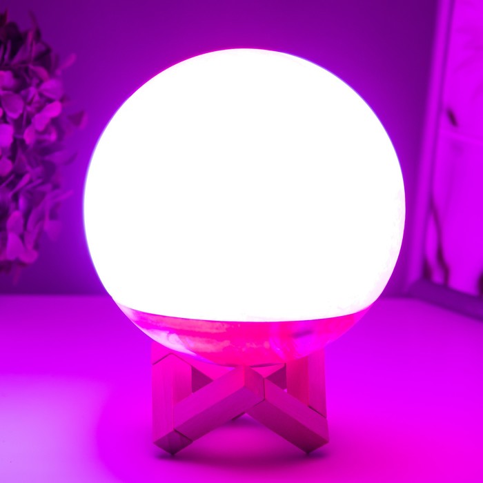 Ночник "Планета" LED 3Вт  USB RGB 18х18х20 см 9225713