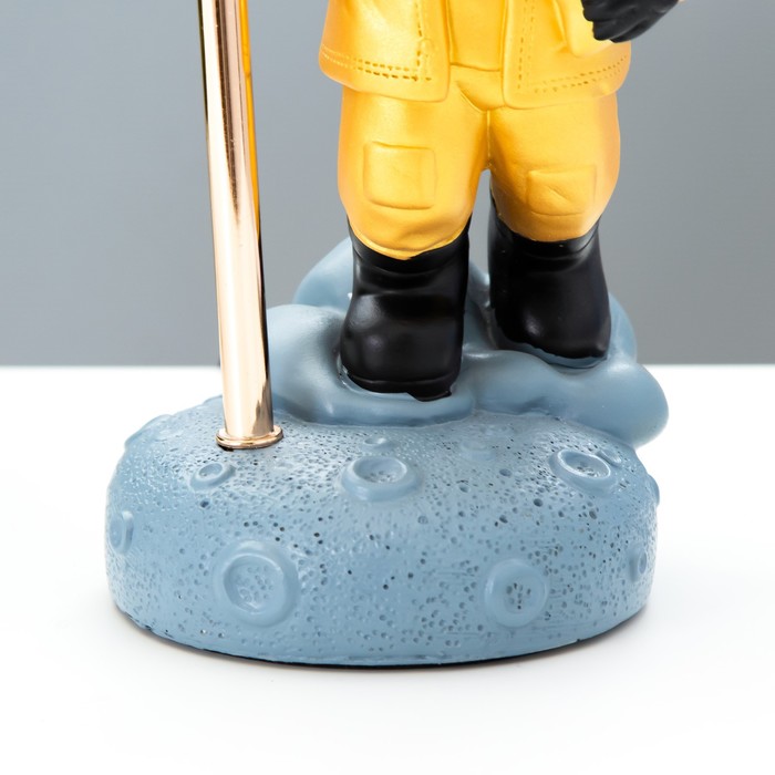 Настольная лампа "Космонавт" LED USB бело-золотой 14х10,5х31,5 см 9330722