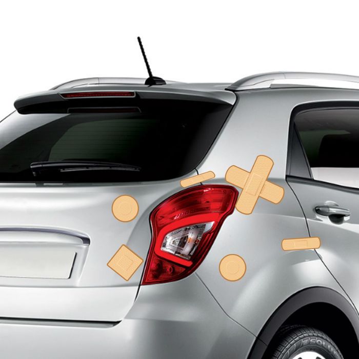 Магнит для авто "Пластырь" (комплект 6 шт.)