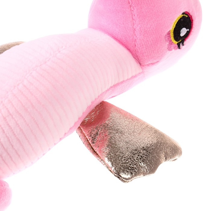 фото Мягкая игрушка «морской конёк», цвет розовый milo toys