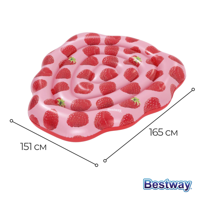 фото Матрас для плавания «малиновая сенсация», 165 х 151 см, 43396 bestway