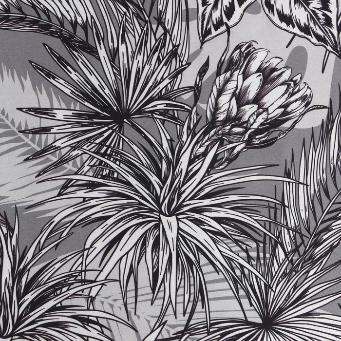 фото Постельное бельё этель дуэт tropical vibes, 143х215 см - 2 шт, 220х240 см, 50х70 см -2 шт, мако-сатин 114г/м2