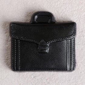 Фигурное мыло Кожаный портфель черный, 100гр