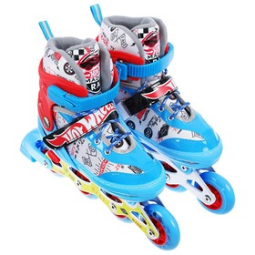 

Роликовые коньки Hot Wheels, PU колеса со светом, размер M (34-37)