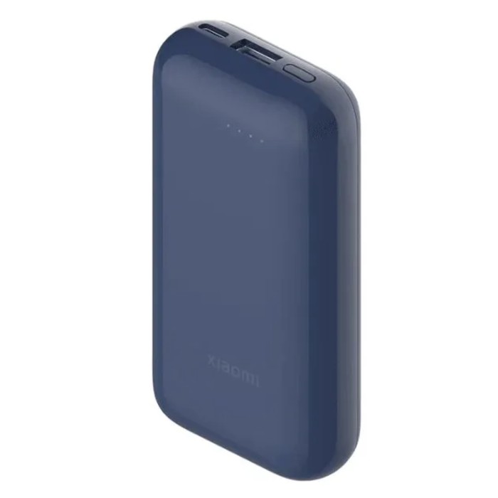 фото Внешний аккумулятор xiaomi 33w (bhr5785gl), usb/usb-c, 3 а, 10000 мач, индикатор, синий