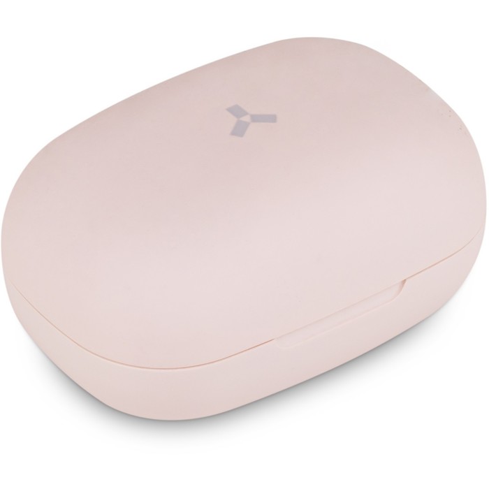 

Наушники Accesstyle Flame TWS, беспроводные, вакуумные, BT 5.0, 250мАч, облегченные, розовые