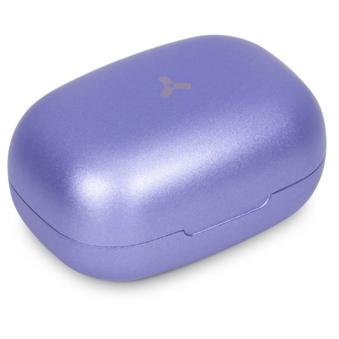 фото Наушники accesstyle grain tws, беспроводные, вакуумные, bt 5.0, 250 мач, ipx4, фиолетовые