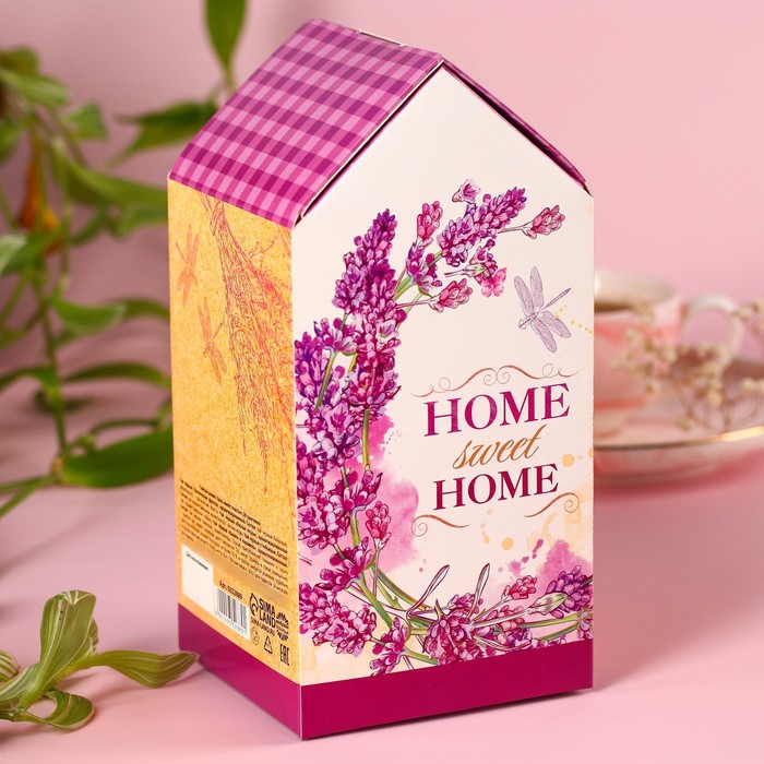 Чайный домик с чаем «Здесь живет счастье», 28 пакетиков