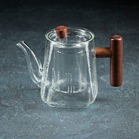 Чайник заварочный «Тенби», 650 мл, 18×9,5×14 см, стеклянное сито