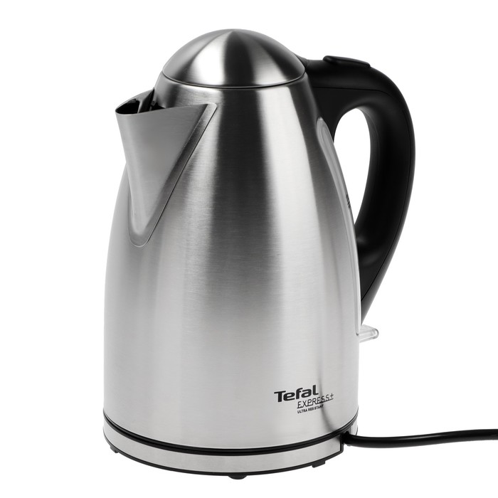 Чайник электрический TEFAL KI110D31, металл, 1.7 л, 2400 Вт, серебристый