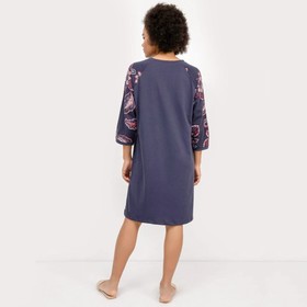 

Ночная сорочка женская, цвет тёмно-синий, размер 58