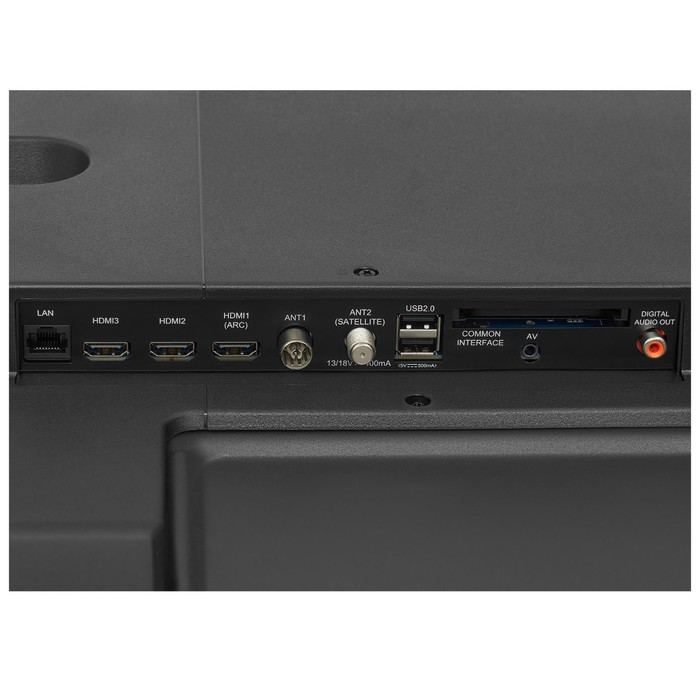 Телевизор Hyundai H-LED65BU7003, 65", 3840x2160, DVB-T2/C/S2, HDMI 3, 2xUSB, SmartTV, чёрный