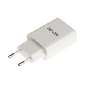

Сетевое зарядное устройство Exployd EX-Z-1419, 1 USB, 2.4 А, белое