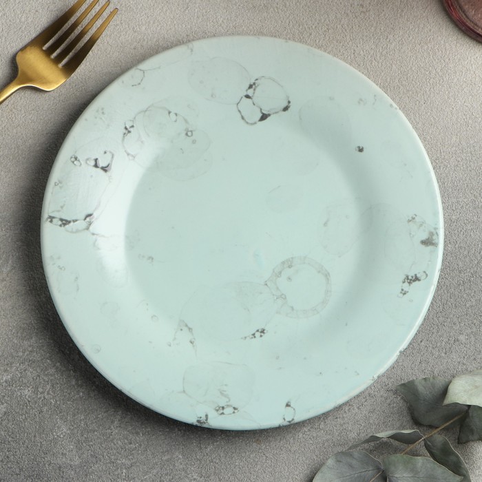 Тарелка Bolla menta, d=20 см, фарфор тарелка фарфоровая bolla menta d 28 см
