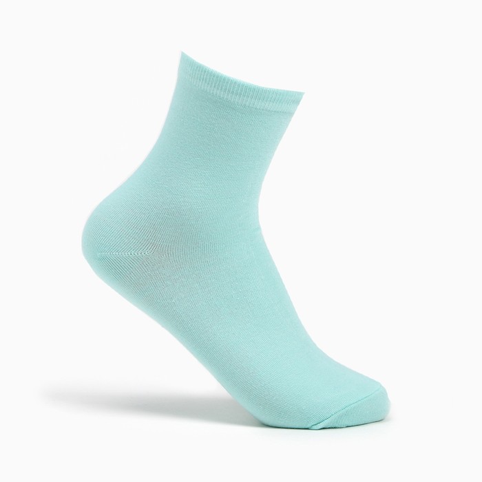 Носки женские, цвет бирюзовый, размер 36-40 носки женские женские носки moscow city 36 40 размера