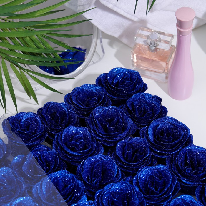 Набор декоративных роз 30 шт (фиолетовое созвездие)