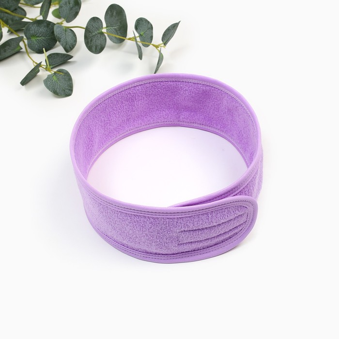 фото Головная повязка lovelife, цв. фиолетовый, 8,5*60 см