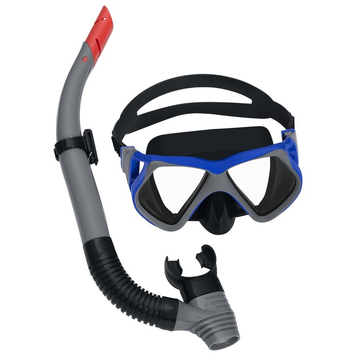 фото Набор для плавания dominator pro snorkel mask (маска,трубка), от 14 лет 24069 bestway