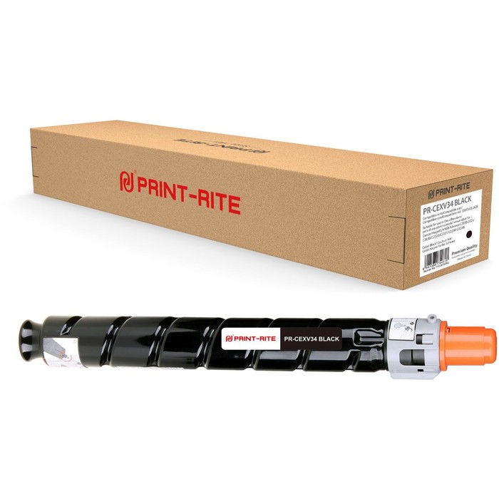 

Картридж лазерный Print-Rite TFC387BPRJ PR-CEXV34 (23000k), чёрный