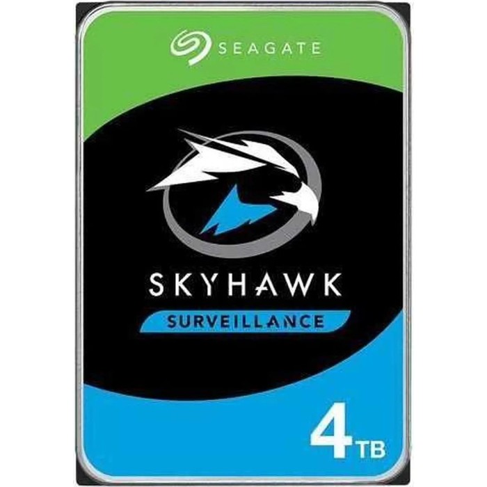 Жёсткий диск Seagate ST4000VX013 Surveillance Skyhawk, 4 Тб, SATA-III, 3.5 жесткий диск 3 5 4 tb 5400 rpmrpm 256 mbmb cache seagate st4000vx013 sata iii 6 gb s