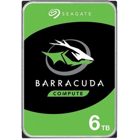 Жёсткий диск Seagate ST6000DM003 Barracuda, 6 Тб, SATA-III, 3.5