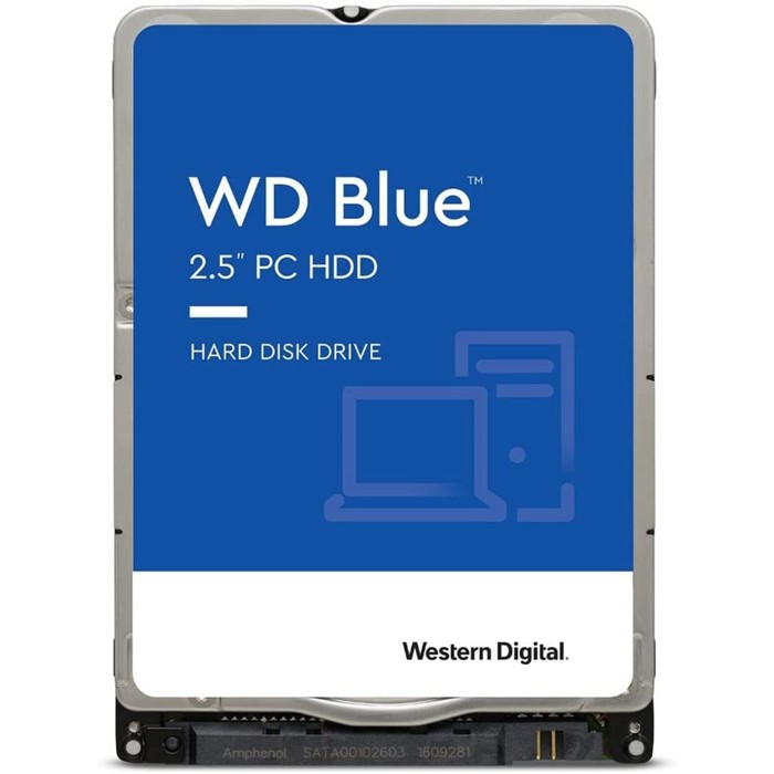 Жёсткий диск WD WD20SPZX Notebook Blue, 2 Тб, SATA-III, 2.5