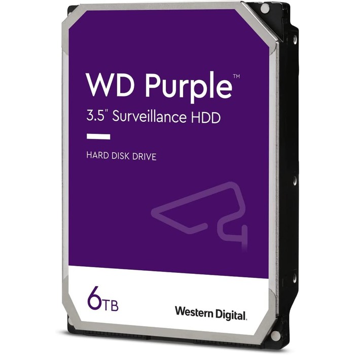 

Жёсткий диск WD WD22PURZ Surveillance Purple, 2 Тб, SATA-III, 3.5"