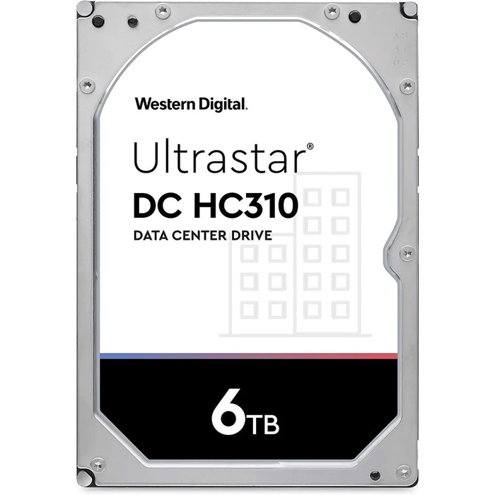 Жёсткий диск WD 0B36039 HUS726T6TALE6L4 Server Ultrastar DC HC310, 6 Тб, SATA-III, 3.5 жёсткий диск wd original sata iii 6tb 0b36039 hus726t6tale6l4 ultrastar dc hc310 7200rpm 256mb 3 5