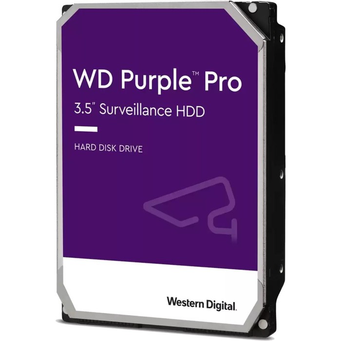 Жёсткий диск WD WD8001PURP Video Purple Pro, 8 Тб, SATA-III, 3.5 жёсткий диск wd 3 5 sata iii video purple pro 10000gb wd101purp