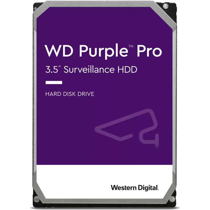 фото Жёсткий диск wd wd8001purp video purple pro, 8 тб, sata-iii, 3.5"